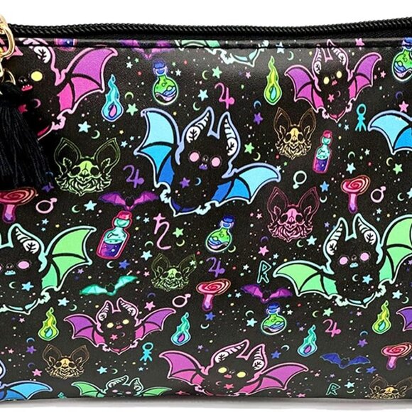 Cute Small Cosmetic Bag Mini Makeup Bag for Women and Girls,PU Leather Small Tra - Picture 1 of 7